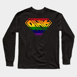 Black SuperEmpowered (Rainbow) Long Sleeve T-Shirt